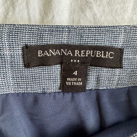 BANANA REPUBLIC CLASSIC-FIT SHINE PLAID BLAZER FULL 3 PIECE SUIT - Picture 6 of 11